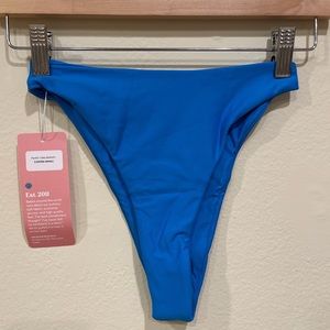 Midori Bikinis NEW WITH TAGS Tulsa Bikini Bottom in Pacific (Size: XS)